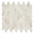 Andova Tiles ANDOVA TILES Channing Elongated Hex 1" x 2.5" Marble Honeycomb Mosaic Wall & Floor Tile ANDCHA140